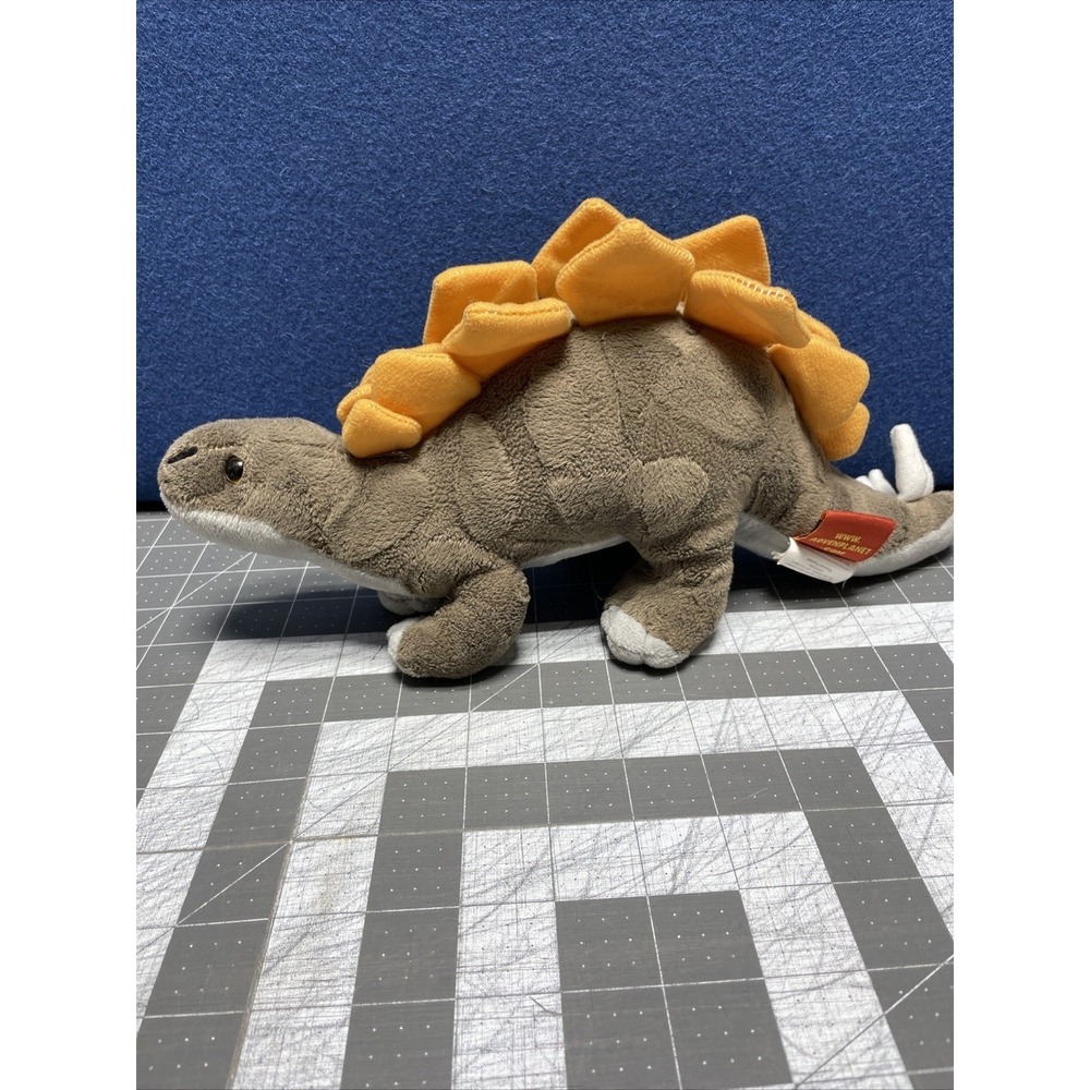 Adventure Planet Plush Animal Den - STEGOSAURUS (14 inch) Stuffed Animal